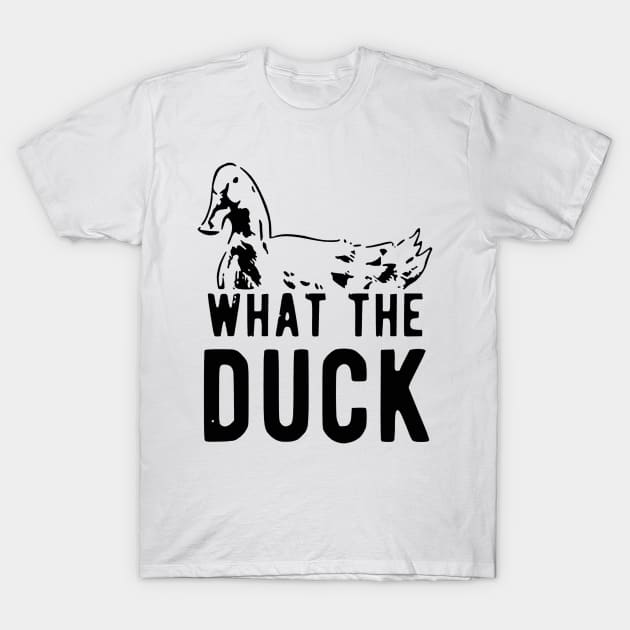 What The Duck T-Shirt by sandiakmar4life